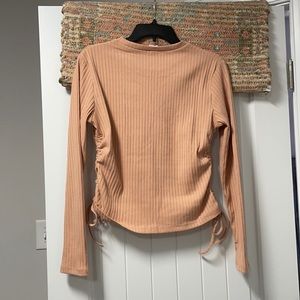 Pink lily sweater
